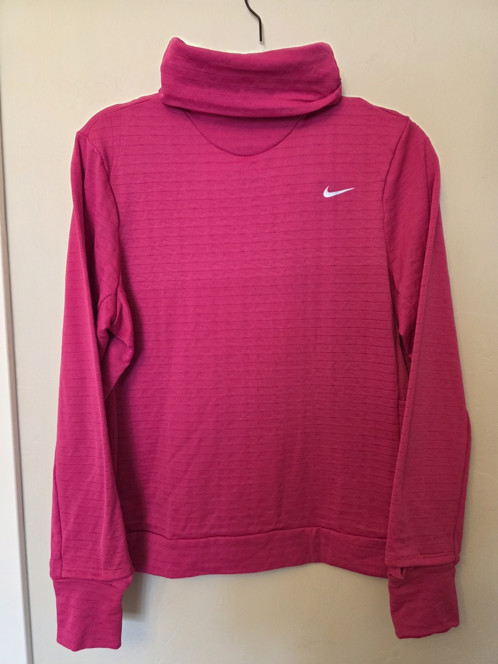 Nike Women's Pink Turtleneck Pullover